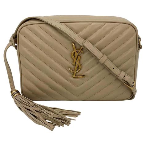 ysl camera bag beige.